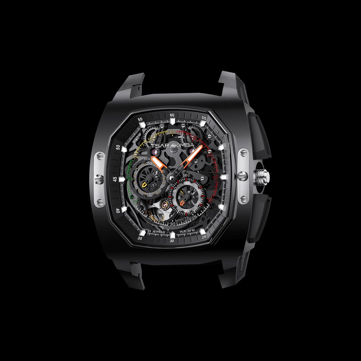 Dark Matter Interchangeable Automatic Watch Head