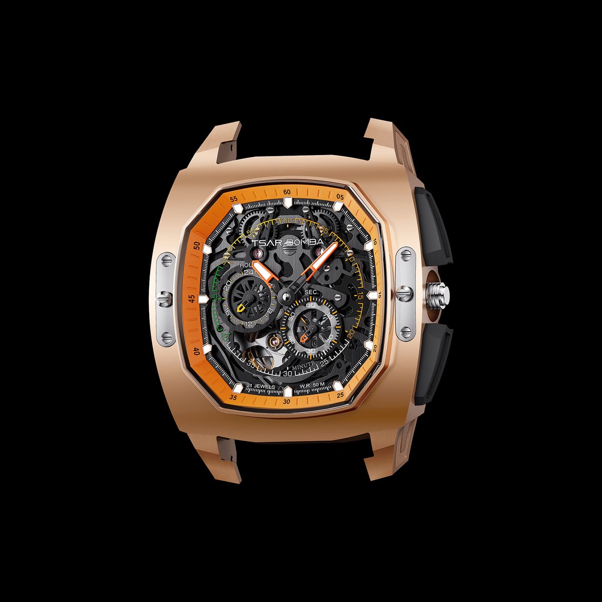 Dark Matter Interchangeable Automatic Watch Head