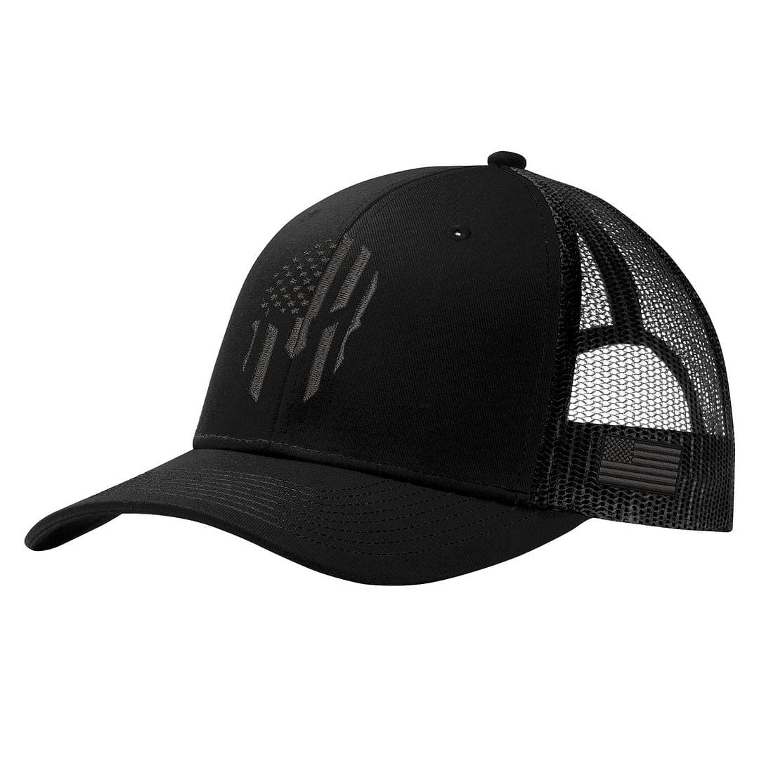 USA Spartan Stealth Trucker Hat