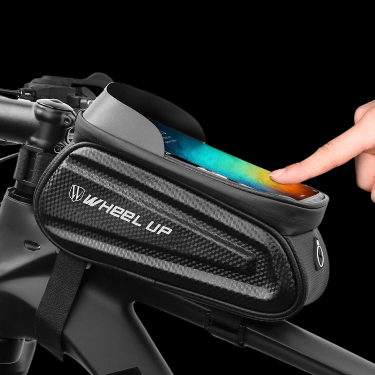 Hard-shell Waterproof Frame Bag