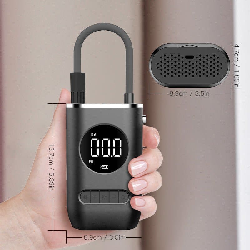 Mini Portable Electric Bicycle Tire Inflator Pump
