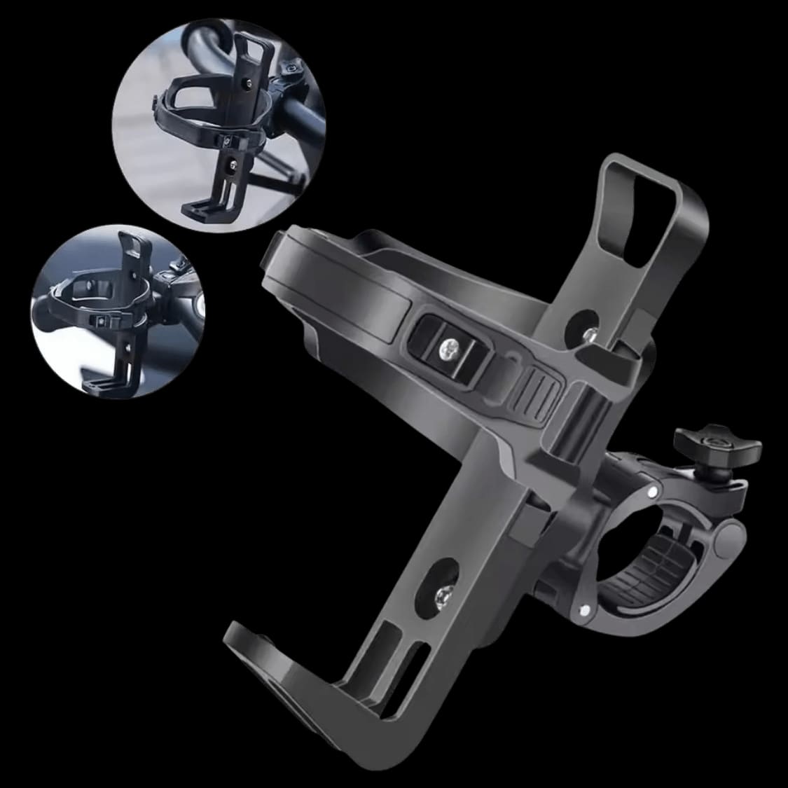 Rotatable Multi-Function Adjustable Universal E-Bike Holder