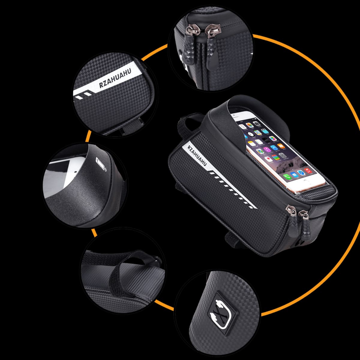 Waterproof E-Bike Frame Bag Cycling Bag
