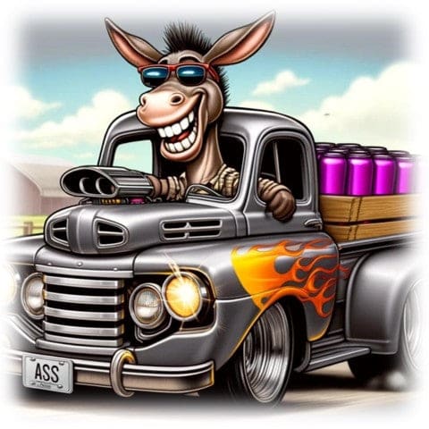 "We Haul A.S.S. To You! (Portrait)" - ASScoozie Design on FrostBuddy Universal Buddy | A Sweet Sip