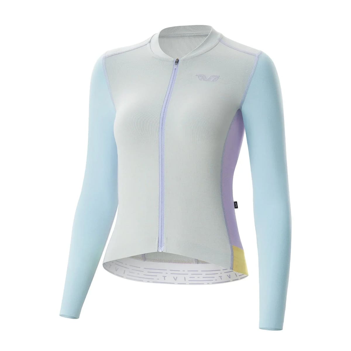 Women Cycling Jersey Breathable Moisture for 59°F-77°F - Grey Blue / S