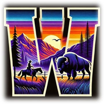 "Wyoming - Open Range" - ASScoozie Design on FrostBuddy Universal Buddy | A Sweet Sip