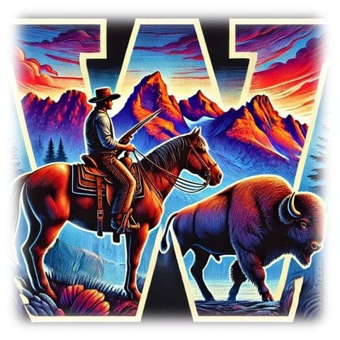 "Wyoming - Trail Watch" - ASScoozie Design on FrostBuddy Universal Buddy | A Sweet Sip