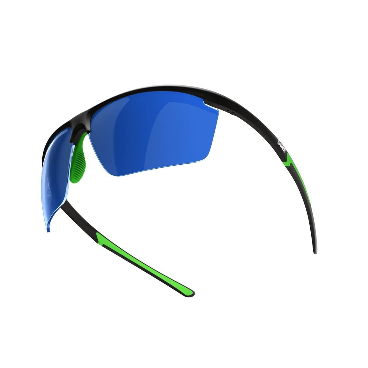 Daytona Petite Large Pickleball Sunglasses - Black/Green