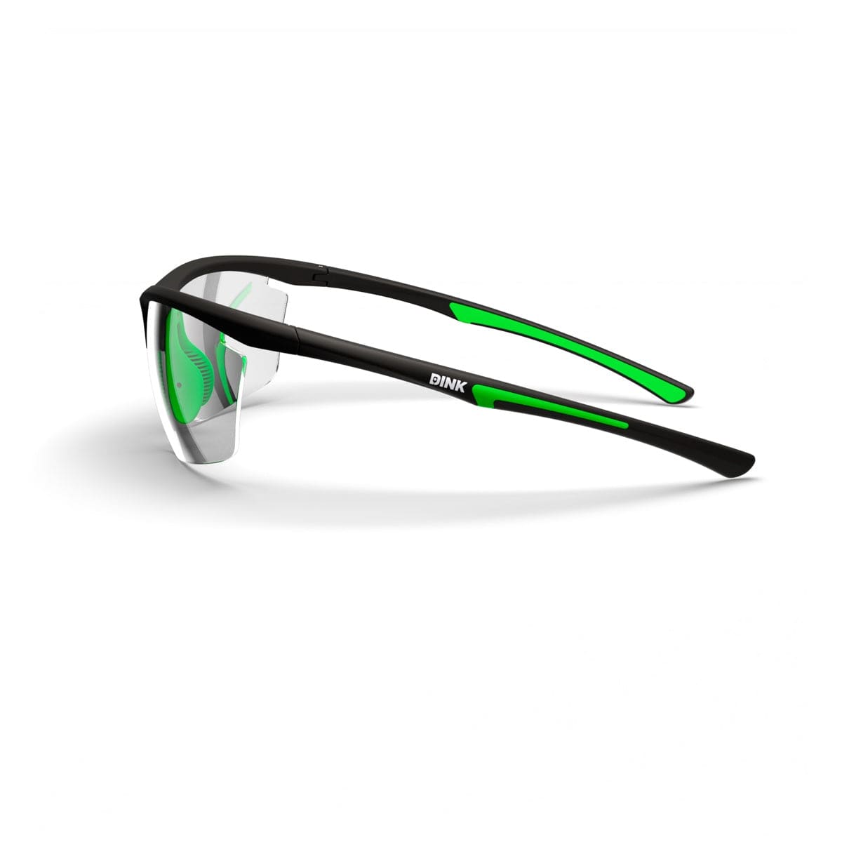 Daytona Petite Sunglasses - Black/Green