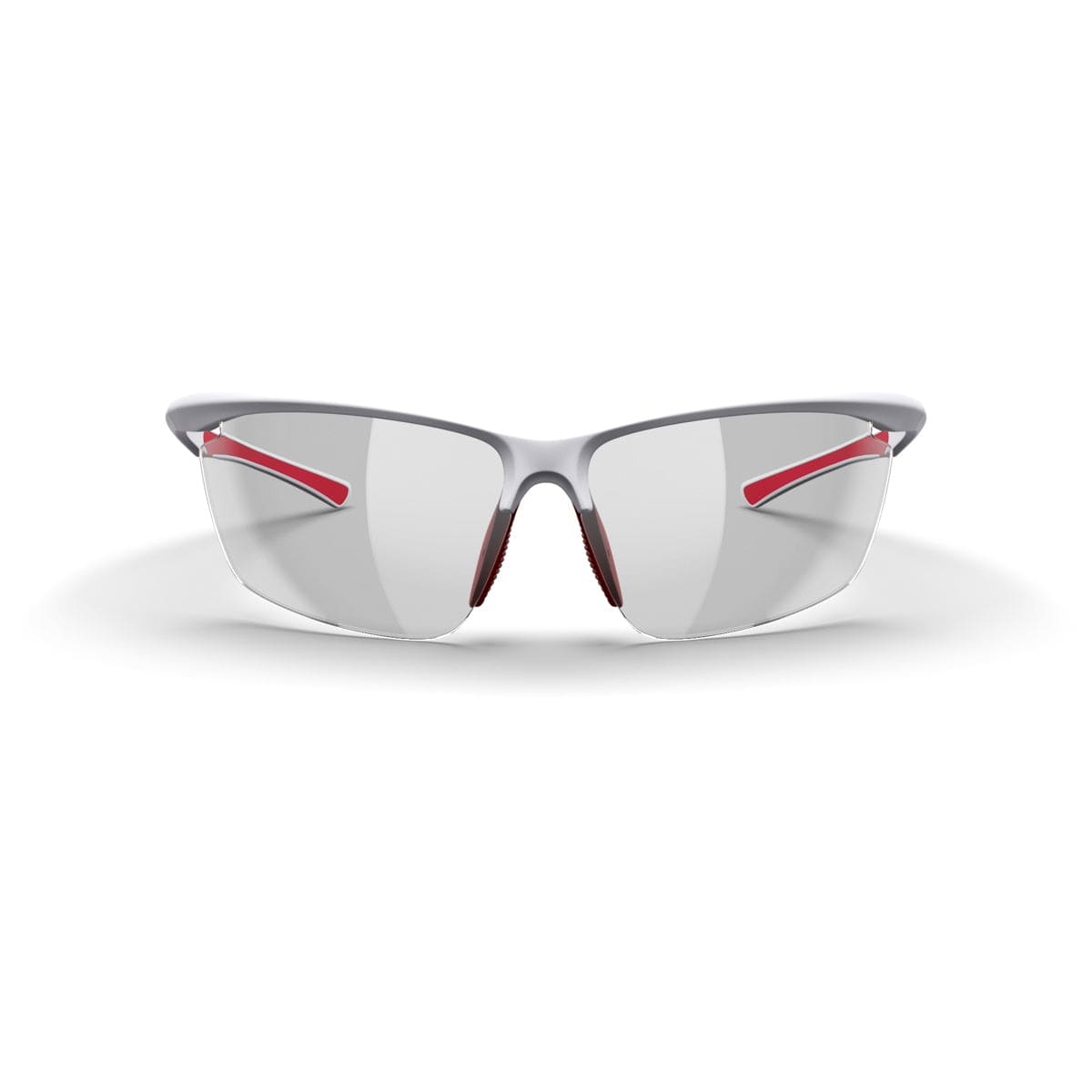 Daytona Petite Sunglasses - White/Red