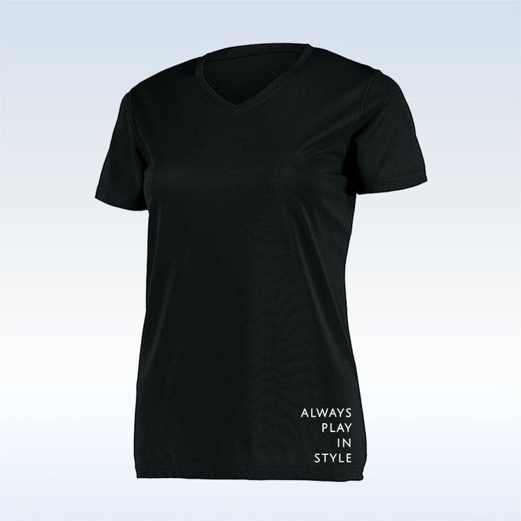 PB Short Sleeve V-neck Tee Black